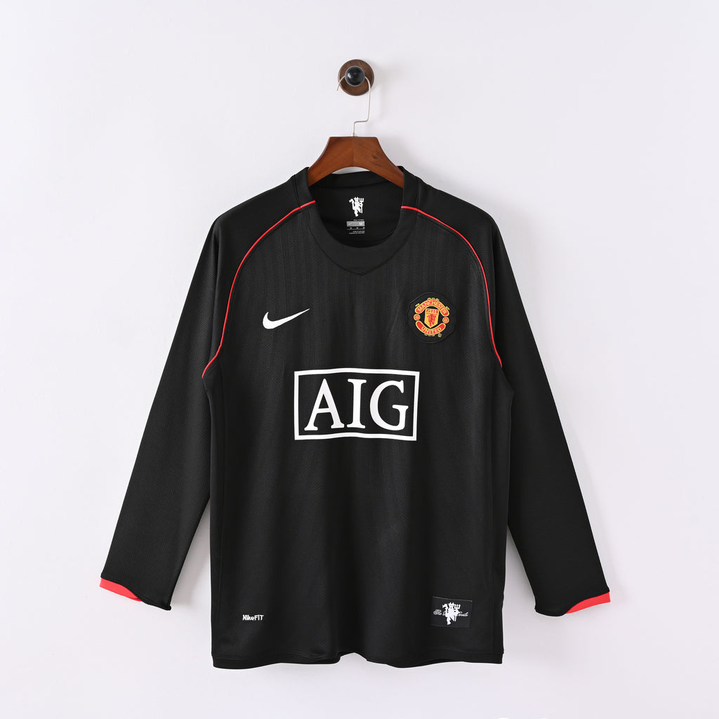 Manchester United 07/08 Retro Manga Larga