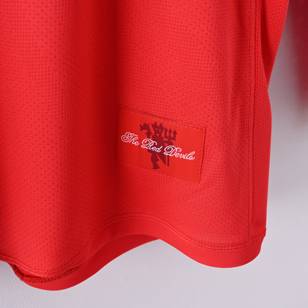 Manchester United 07/08 Retro Manga Larga