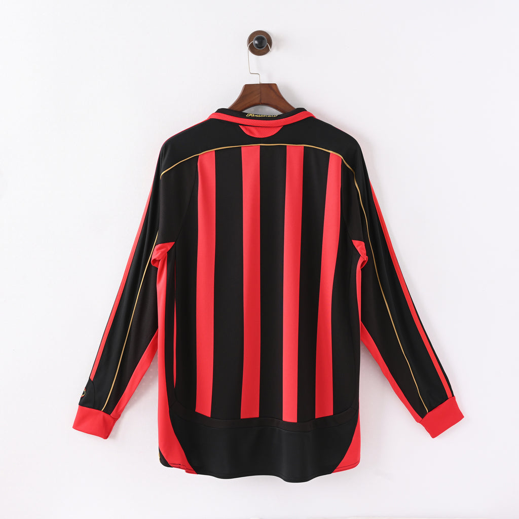 Milan 06/07 Retro Manga Larga